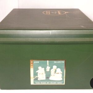 Dept. 56 Snowbabies "You Make My Heart Sing" Set of 3 Retired #69170